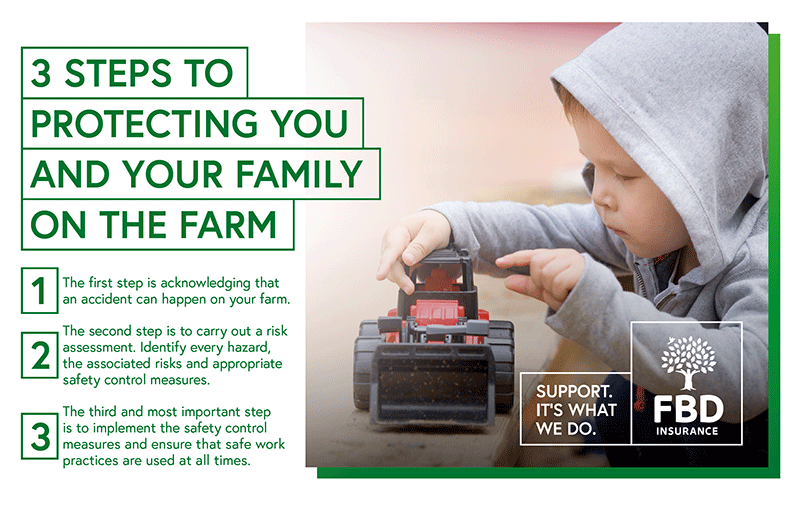 3 Steps to protecting you and your family on the farm